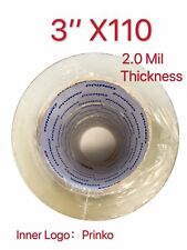 24 Rolls Clear Packing Packaging Carton Sealing Tape 2.0 Mil 3 X 110 Yard 330ft