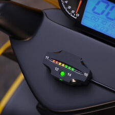 12v Motorcycle Bike Lcd Voltmeter Battery Voltage Meter Guage Volt Tester Gauge