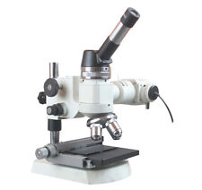 1200x Metallurgical Top Light Microscope W Xy Stage Geology Polarizing Kit