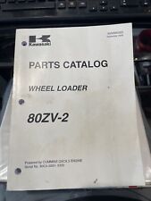 Kawasaki 80zv-2 Wheel Loader Parts Catalog Manual 2009 Ed.
