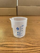 Plastic Beaker 50ml - New Pack Of 12