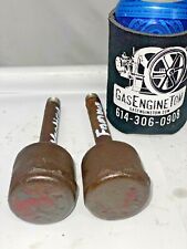 Pair 2 Grease Oil Cup Ihc Vertical Famous Hit Miss Gas Engine Steam Za338