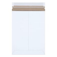 Self Seal Stay Flat Mailer Stay Flats Brand White 9 X 11 12 Pack Of 100