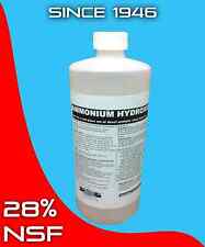 Ammonium Hydroxide 28 1 Pint Aqua Ammonia Nsf Certified Cleaner Antimicrobial