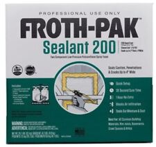 Froth-pak Sealant 200 Spray Foam Sealant Kit Nib Fresh Product