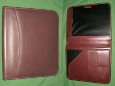 8.5x11 Note Pad Brown Leather Levenger Planner Binder Entrepreneur Monarch 9680