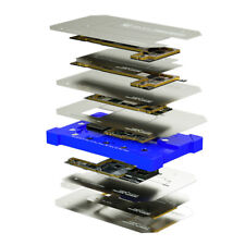 Ibga 10-in-1 Bga Reballing Stencil Platform For Iphone X Xr Xs 11 12 Pro Max
