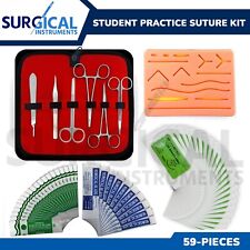 59 Piece Practice Suture Kit Set For Medical And Veterinary Student Training