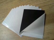 100 Self Adhesive Flexible Magnetic Sheets  5x7 Inches