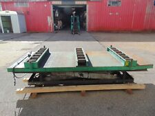 Industrial Electric Hydraulic Scissor Lift Table 12000 Lift 4 X 10 Table