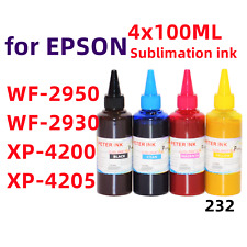 Sublimation Ink Bottles For Wf2930 Wf2950 Xp4200 Xp4205 T232 232 Cartridge