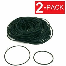 2-pack Rubber Watch Case Back O Ring Round Gasket 12mm-38mm 0.6mm Thick