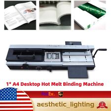 Wireless A4 Book Binding Machine Hot Melt Glue Book Paper Binder 4cm 1200w 110v