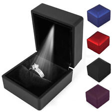 Led Ring Box Jewelry Case Engagement Wedding For Women Gifts Box Usa