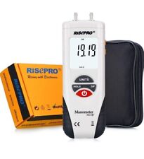 Manometer Risepro Digital Air Pressure Meter And Differential Pressure...