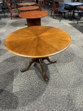 42 X 29h Round Conference Table In Cherry Finish By Alma Office Furniture