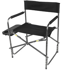 Directors Chair With Side Table Adult Black
