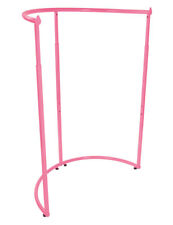 Half Round Clothing Rack Hot Pink Garment 37 12 X 55 Retail Display Circular