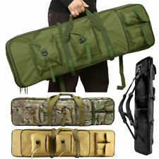 Us Tactical Carbine Rifle Range Gun Carry Case Double Padded Backpack Molle Bag