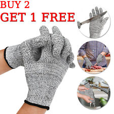 Protective Cut Resistant Gloves For Cutting Meat Wood Carving Level 5 Certified