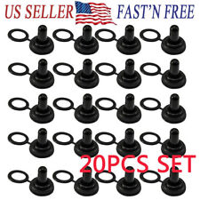 20pcs Set 12mm Toggle Switch Waterproof Rubber Resistance Boot Cover Cap