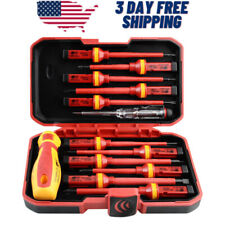 Electrician Insulated Screwdriver Set 1000v 13pcsset Electrical Screw Drivers