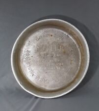 1950 Butler Mfg. Co. Grain Bins Advertising Metal Boltnut Turned Livestock Pan