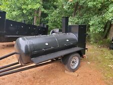 Start Bbq Catering Business Reverse Plate Smoker Grill Combo Trailer Food Truck