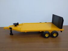 116 Ertl Farm Toy Flatbed Implement Trailer Yellow