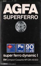 Agfa Superferro 906 Normal Type I Blank Audio Cassette - Germany 1979