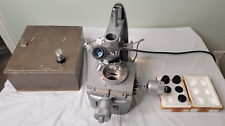 Unitron Toolmakers Microscope Tms-3673 Plus Accessories