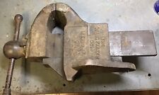 Vintage Rare The Chas.chase Parker Co. 39x - 4 Jaw Meriden Ct Usa Bench Vise