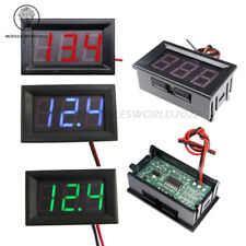 0.56 Dc Ac 5v-30v-500v Digital Voltmeter Voltage Panel Meter Color Led Display