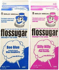 Gold Medal - Floss Sugar -2pk Cotton Candy Floss Sugar Boo Blue Silly Nilly