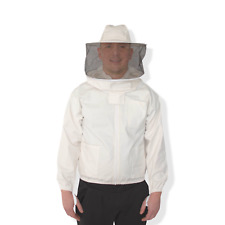 Beeattire Cotton Bee Jacket Beekeeper Costume Beekeeping With Round Hood 3xl