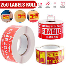 Fragile Stickers Handle With Care Stickers Labels Mailing Shipping 1.77 X 1