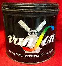 Van Son Rubber Base Offset Ink - Vs505 - Pantone Purple - 5 Lb Can
