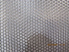 532 Holes--18 Gauge-- 304 Stainless Steel Perforated Sheet-- 12 X 24