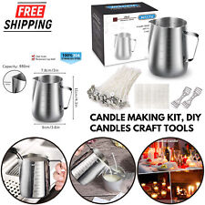 Candle Making Kit Diy Pouring Melting Pot With Candles Craft Tools Candle Maker