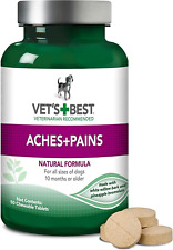 Vets Best Aspirin Free Aches Pains Dog Supplement For Dog 50 Tablets