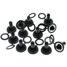 12pcs Button Switch Waterproof Dust Proof Cap 12mm Rubber Electrical Toggle S...