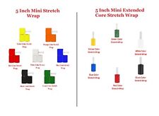 Colored Mini Stretch Pallet Wrap 5 X 1000ft Plastic Shrink Film 80 Gauge