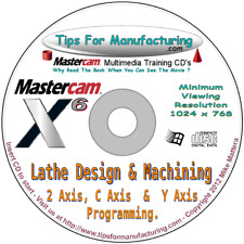 Lathe Design Machining For - Mastercam X5 Thru X7