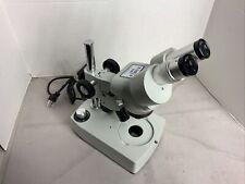 Meiji Techno Emt Dual Power Stereo Microscope - As Is