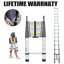 Extension Ladder Telescoping Ladder 16ft5 Compact Ladder Collapsible 330 Lb Load