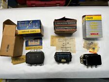 Vintage Nos Voltage Regulator Lot Vr-200 Vr605 Rgd 6e1 Wells American Bosch