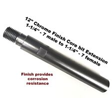 12 Core Bit Extension 1-14 - 7 Male To 1-14 - 7 Female For Wet Core Bits