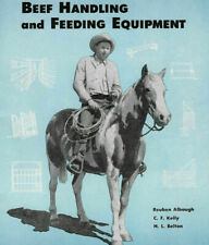 Beef Handling Feeding Equipment Cattle Corral 1954 Ca Ag Extension Service