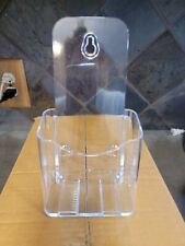 10 Pack Acrylic Brochure Holder 8x4. Wall Mount Or Table Top. Trade Shows