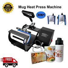 Tumbler Heat Press Transfer Sublimation Machine Digital For Cup Coffee Mug Gifts